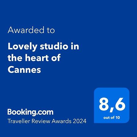 Lovely Studio In The Heart Of كان المظهر الخارجي الصورة