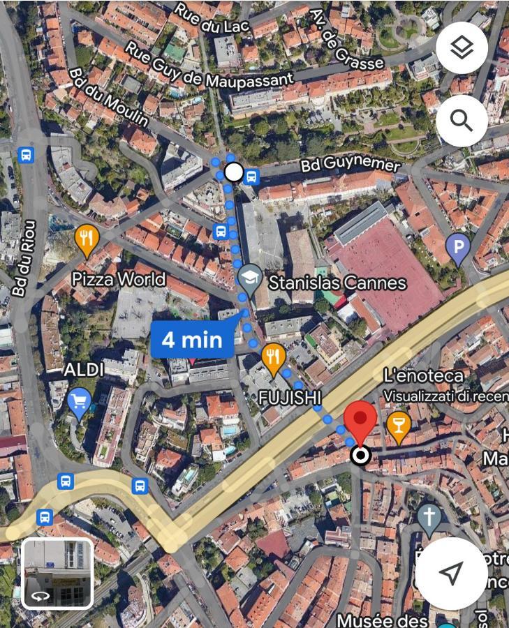Lovely Studio In The Heart Of كان المظهر الخارجي الصورة
